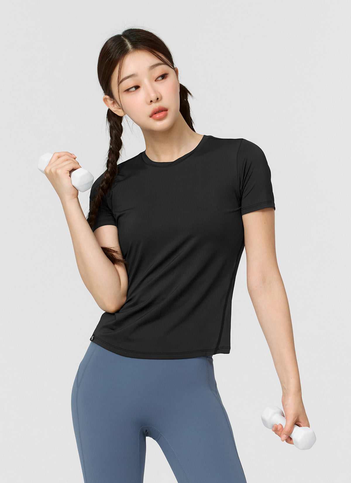 1+1 Ice Feather Light Short Sleeve T-Shirts - Ultra Soft & Breathable Summer Tops for Women - Perfect for Casual Wear, Beach Outings & Yoga