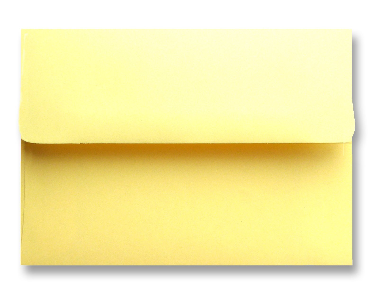 1000 Pastel Yellow A2 Envelopes (4-3/8
