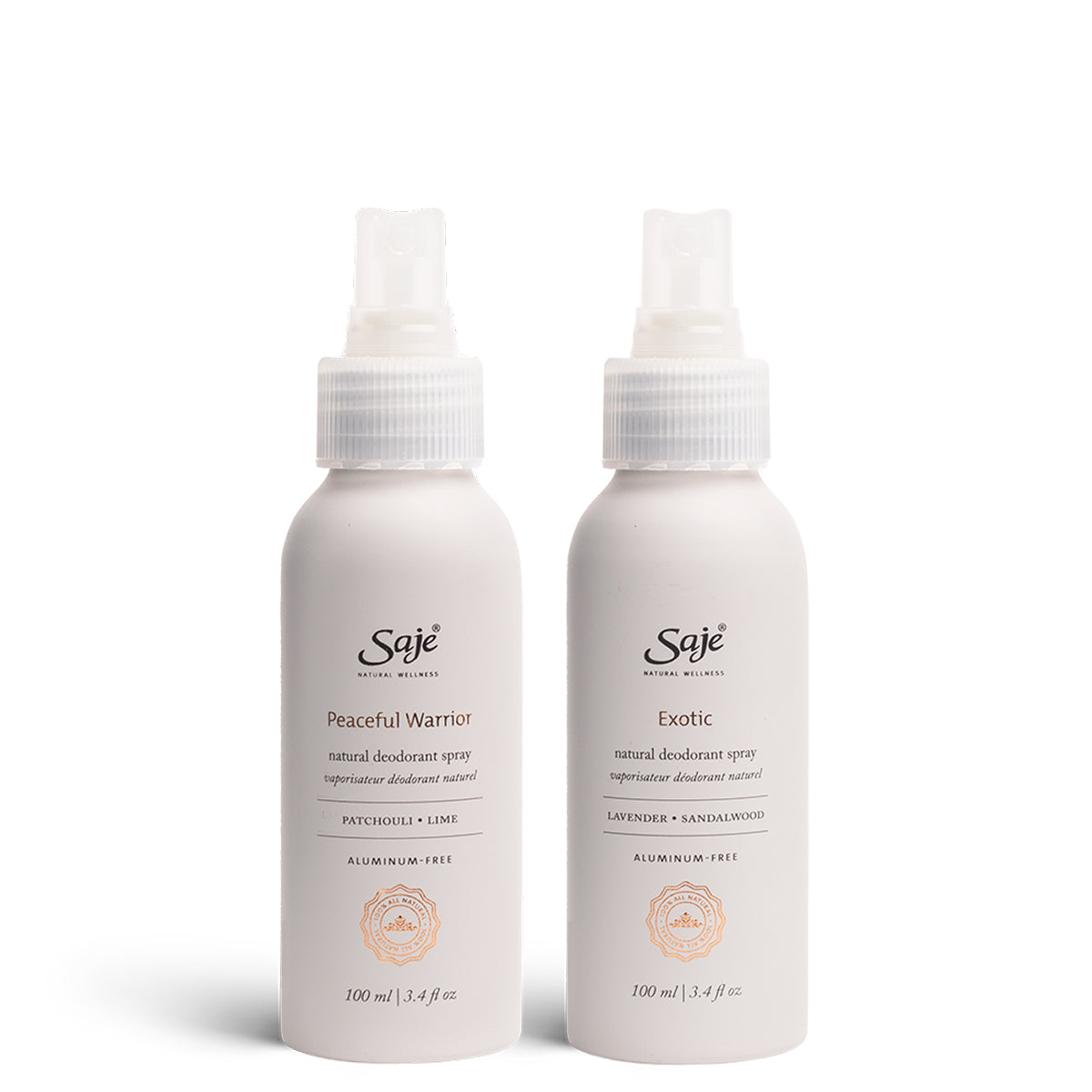 Natural Deodorant Duo - Organic & Aluminum-Free Deodorant Set for Women & Men - Fresh & Long-Lasting Protection - Perfect for Gym, Work & Daily Use