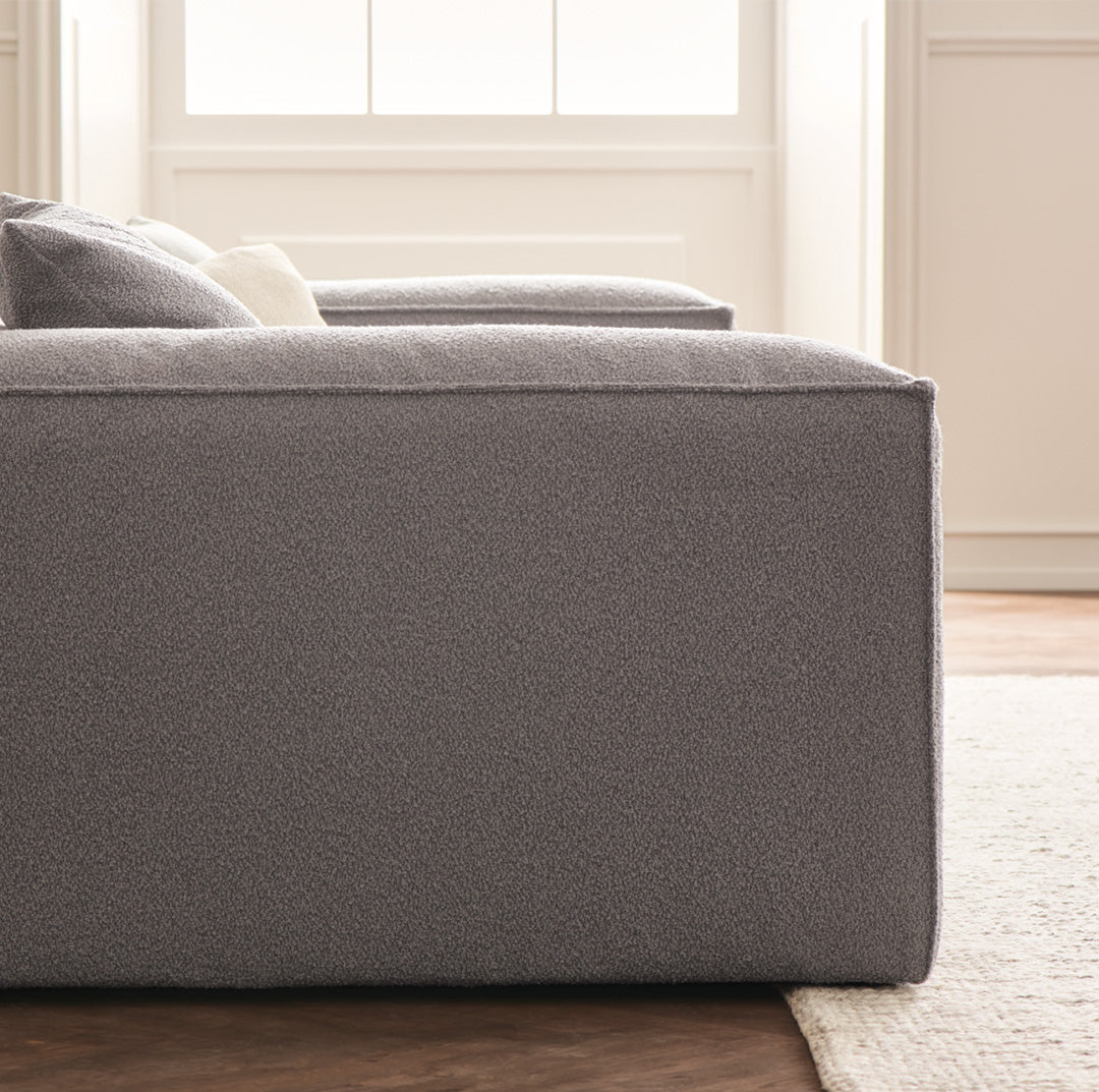 Cosima 2-Seater Sofa - Modern Fabric Loveseat for Small Spaces | Perfect for Living Room, Apartment & Office Waiting Area