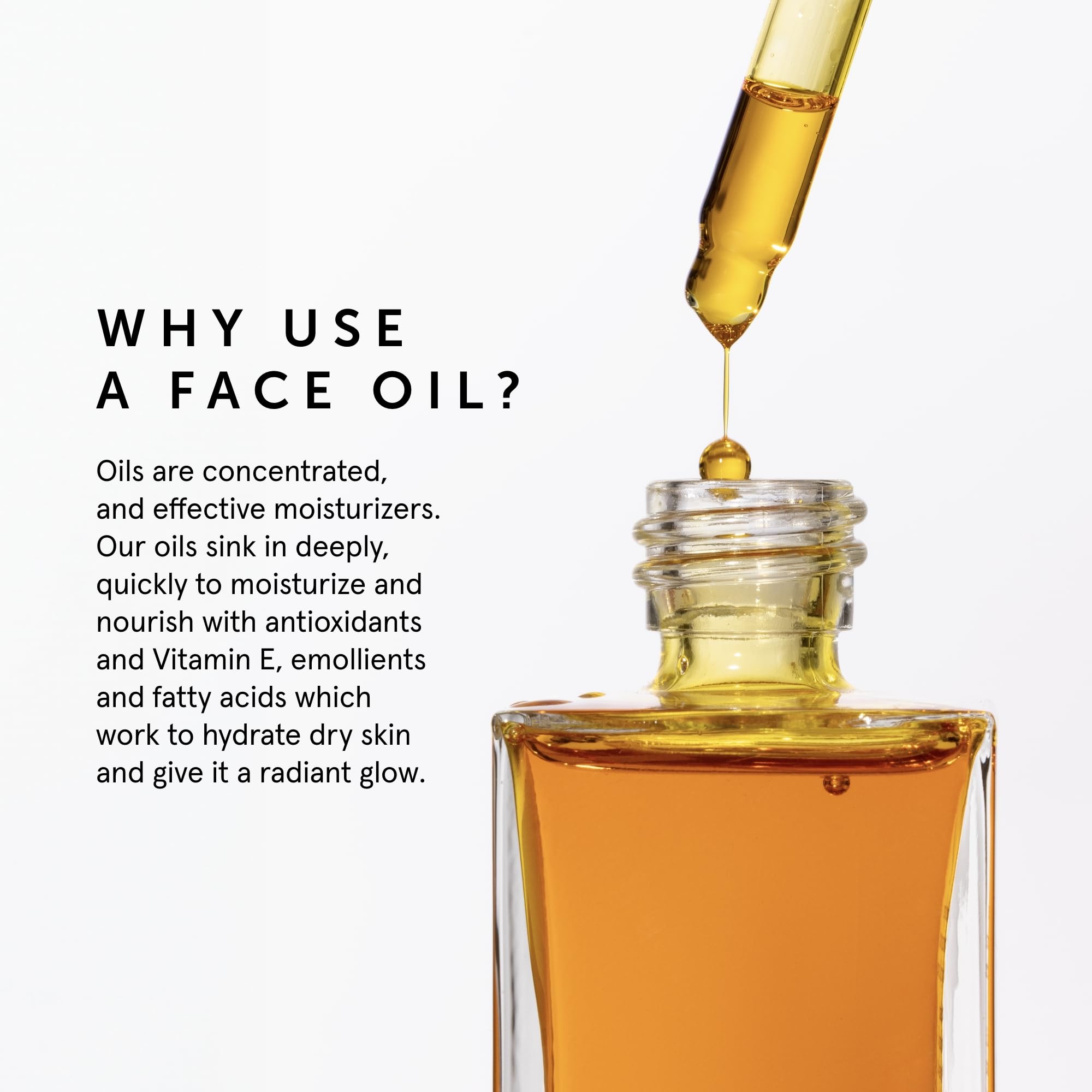 HERBIVORE Phoenix Rosehip Anti-Aging Face Oil – Hydrating with CoQ10, Antioxidants & Vitamin E for Dry Skin | Plant-Based, Vegan & Cruelty-Free Skincare | Perfect for Night Routine & Winter Skin Care
