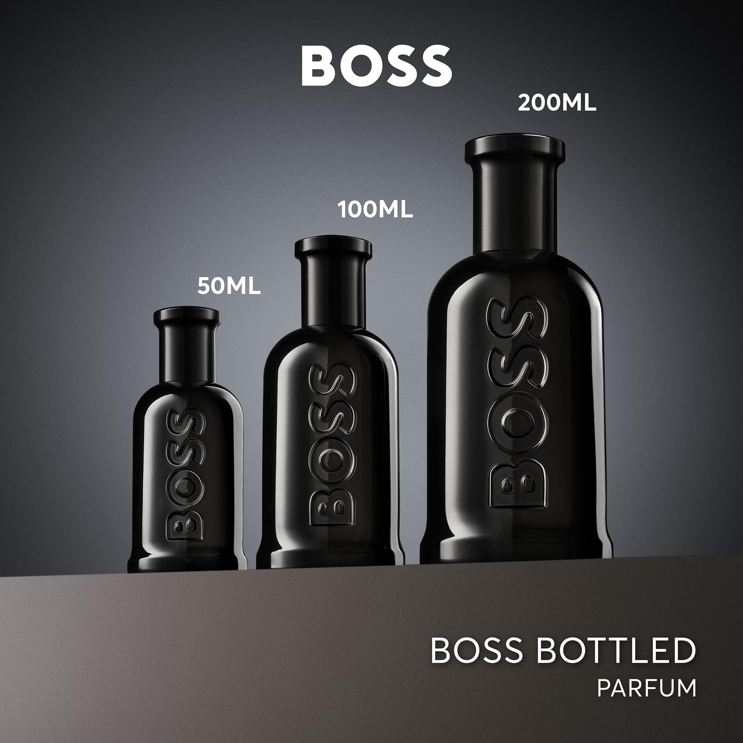 Hugo Boss Men's 3-Piece Bottled Perfume Gift Set - Eau de Toilette Cologne for Men, Luxury Fragrance Set for Gifts, Date Night & Special Occasions