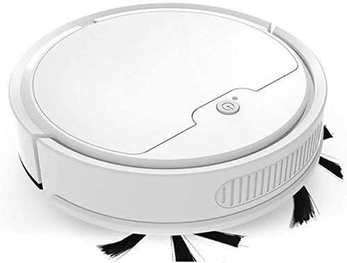 Smart Robotic Vacuum Cleaner & Mop - 1800Pa Strong Suction, Long Battery Life, Pet Hair Pickup for Hard Floors & Carpets - Includes White Brush Kit - Perfect for Pet Owners & Busy Households
