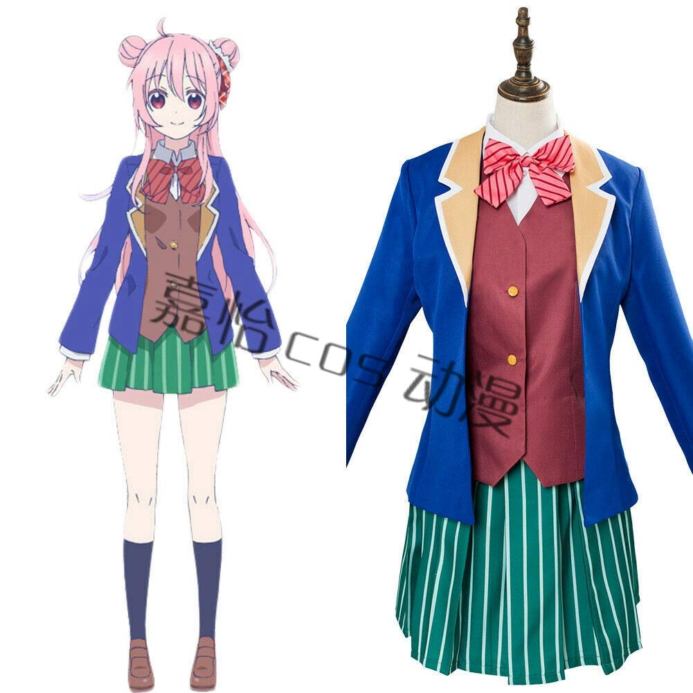 Anime Matsuzaka Satou Cosplay Costume - Japanese School Uniform Outfit for Halloween, Carnival & Christmas Parties | Perfect for Cosplay Events, Anime Conventions & Themed Parties