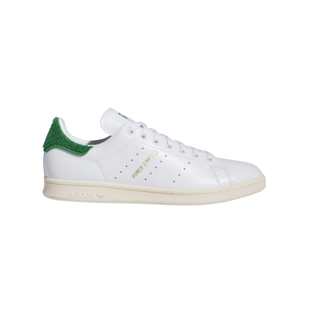 Adidas Stan Smith x Homer Simpson White Green Sneakers - Limited Edition Cartoon Collaboration for Men & Women - Perfect for Casual Wear, Street Style & Collectors