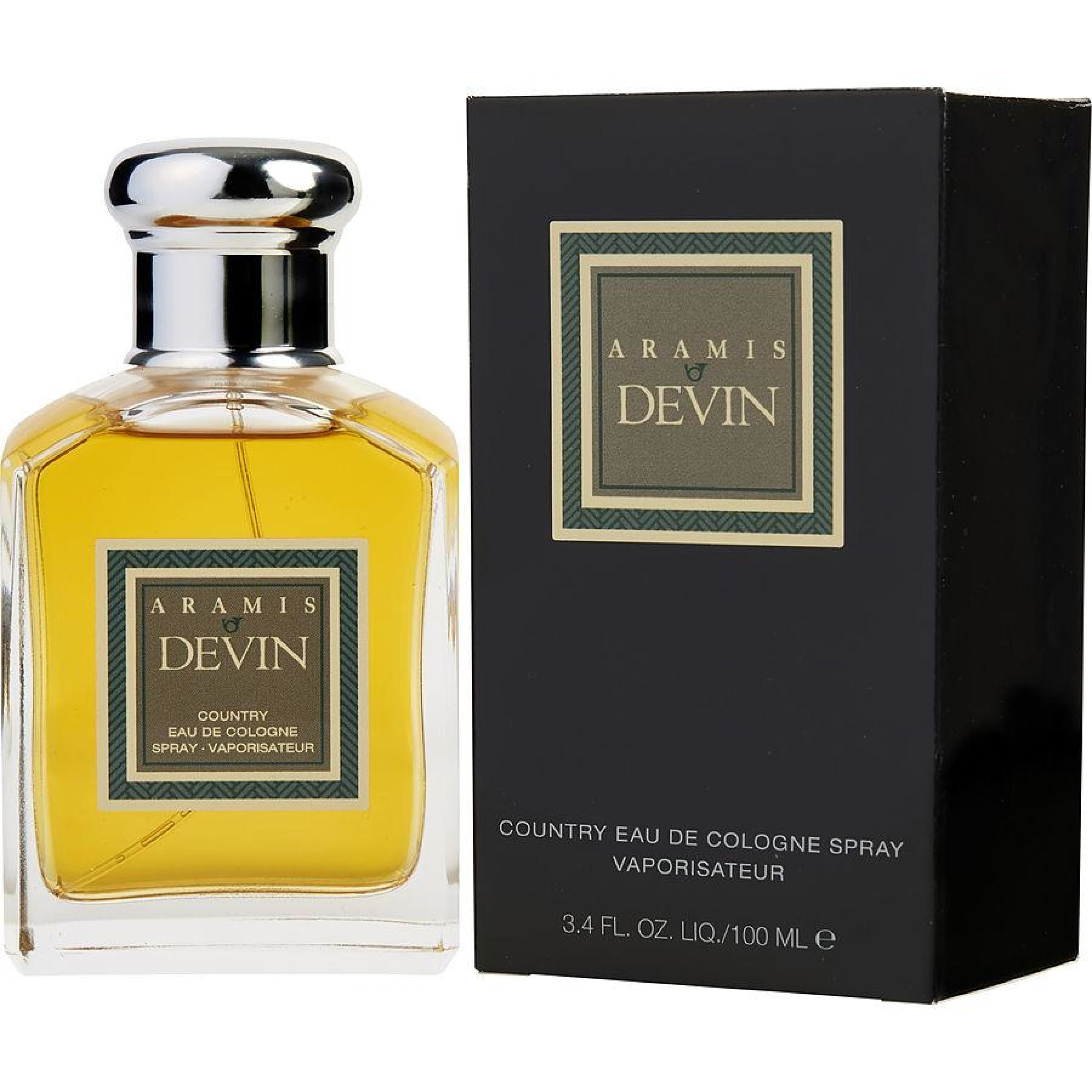Aramis Devin 100ML Eau de Cologne Spray for Men - Fresh Citrus & Woody Fragrance, Long-Lasting Cologne for Daily Wear, Office & Special Occasions