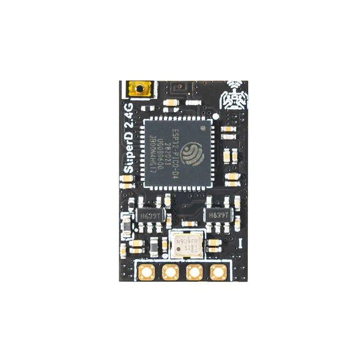BetaFPV SuperD ELRS Diversity 2.4GHz Receiver for FPV Drones - Long Range RC Receiver with Stable Signal for Racing and Freestyle Flying