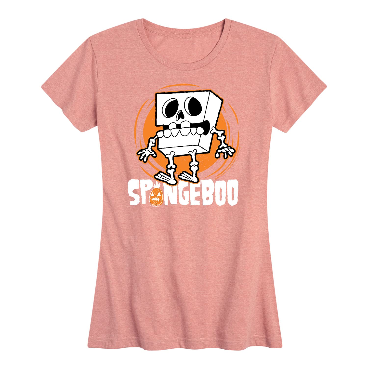 Spongebob Squarepants Women's Graphic T-Shirt | Short Sleeve Cotton Tee | Cartoon Character Apparel | Perfect for Casual Wear, Cosplay & Spongebob Fans
