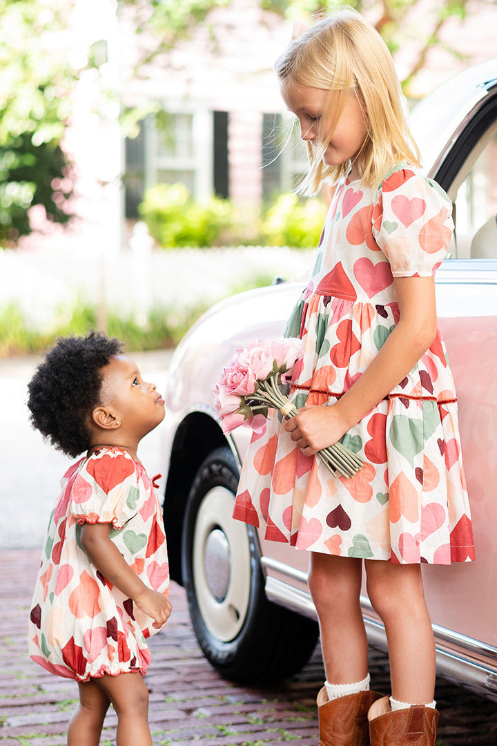 Girls Pink Chicken Julesy Dress - Cute & Comfortable Toddler Outfit for Parties, Playdates & Special Occasions
