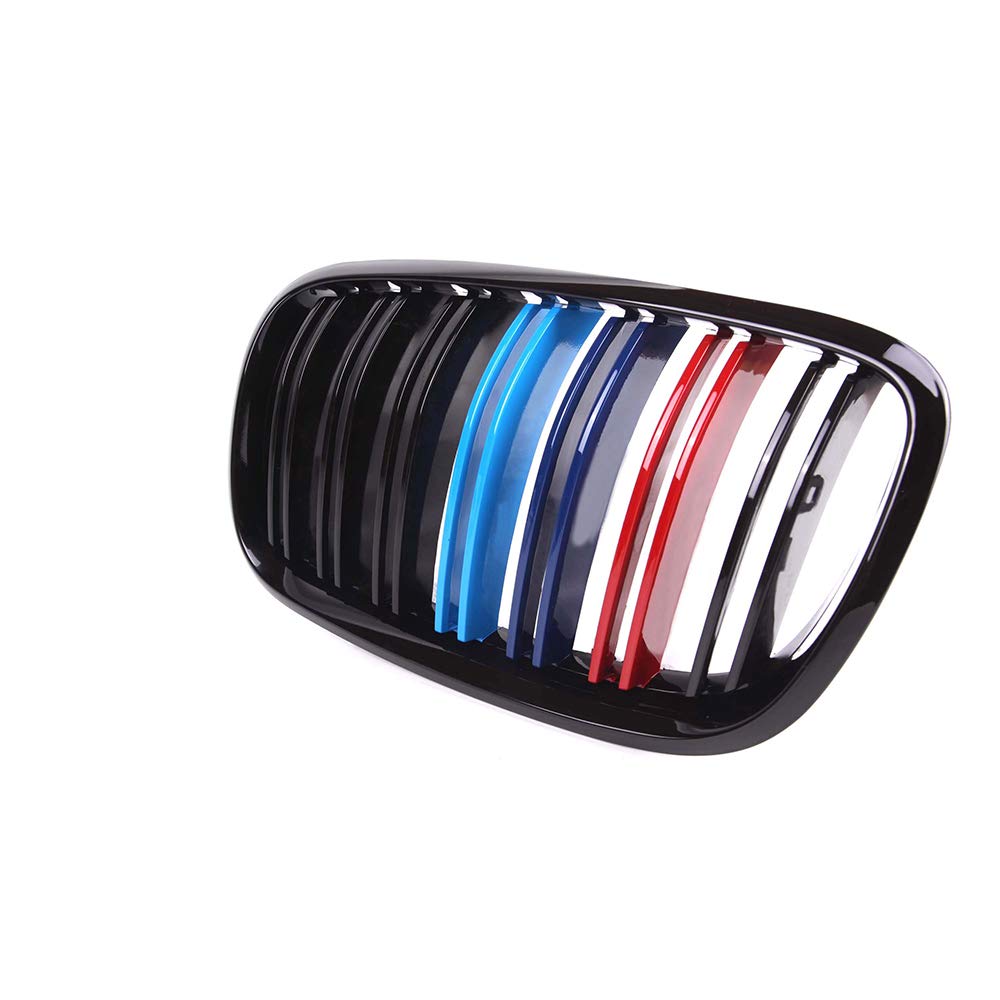 BMW X5 X6 E70 E71 Front Grille Grill Double Kidney Replacement (2008-2014) - Perfect for Car Upgrades & Customization