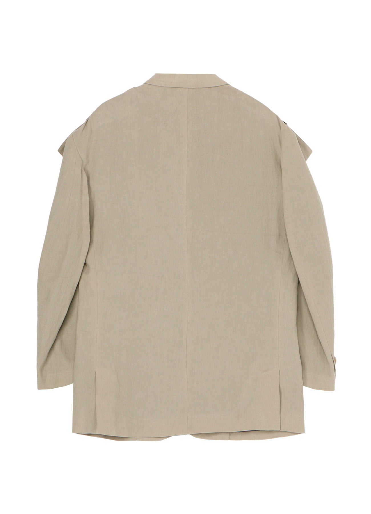 Stylish Cotton Linen Viyella 2-Button Jacket with Adjustable Shoulder Buckles | Perfect for Office Wear & Casual Outfits