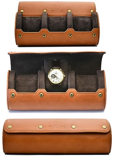 Cow Real Leather/3 watches roll