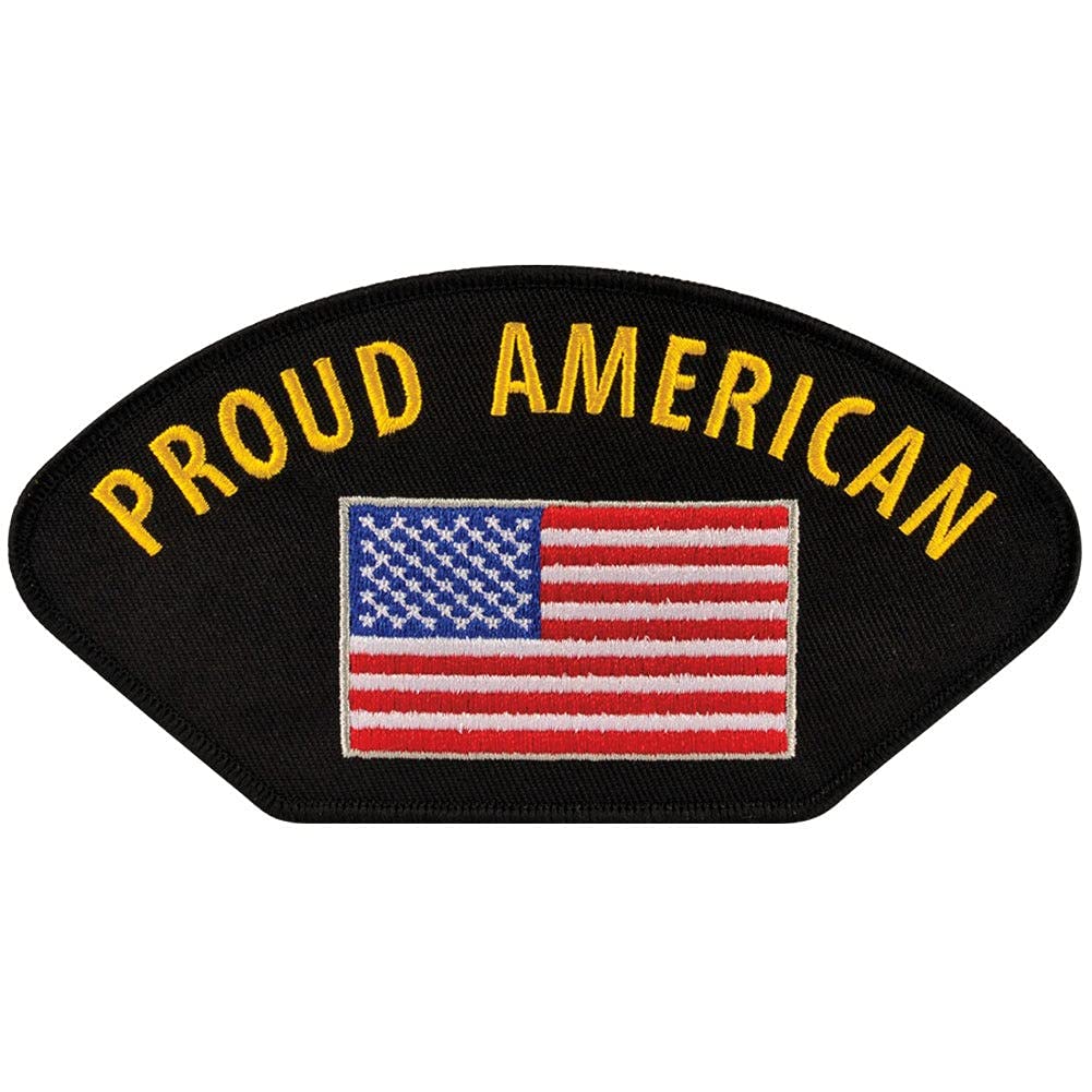 MEDALS OF AMERICA EST. 1976 - Patriotic American Patch with Strong Adhesive Backing - Perfect for Military Uniforms, Hats, Jackets & Backpacks