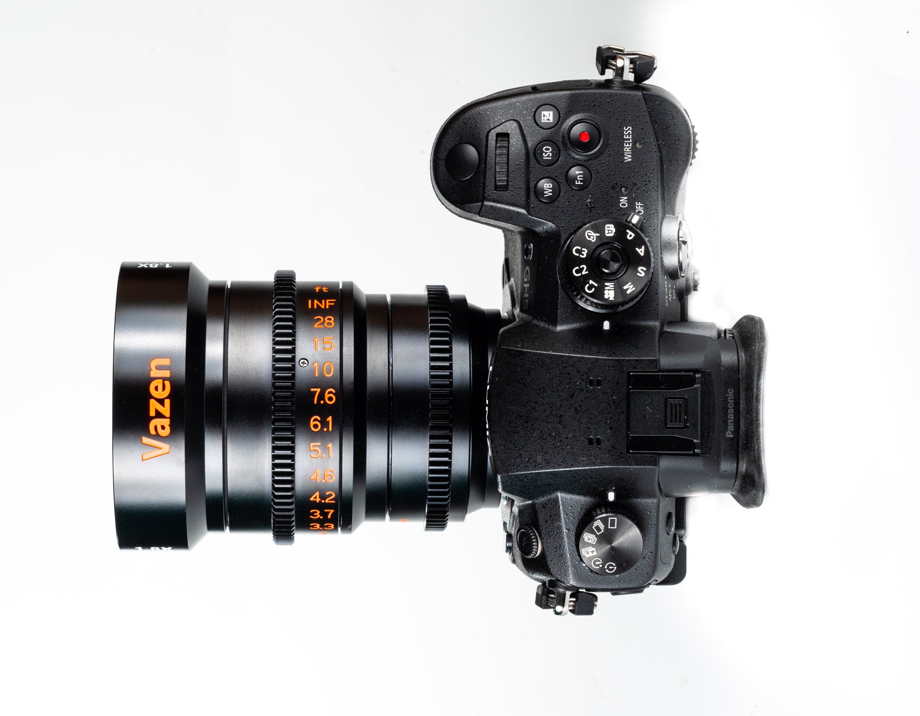 Vazen 28mm T/2.2 1.8X Anamorphic Lens for MFT Cameras - Professional Cinematic Lens for Filmmaking, Vlogging & Photography (Micro Four Thirds Mount)