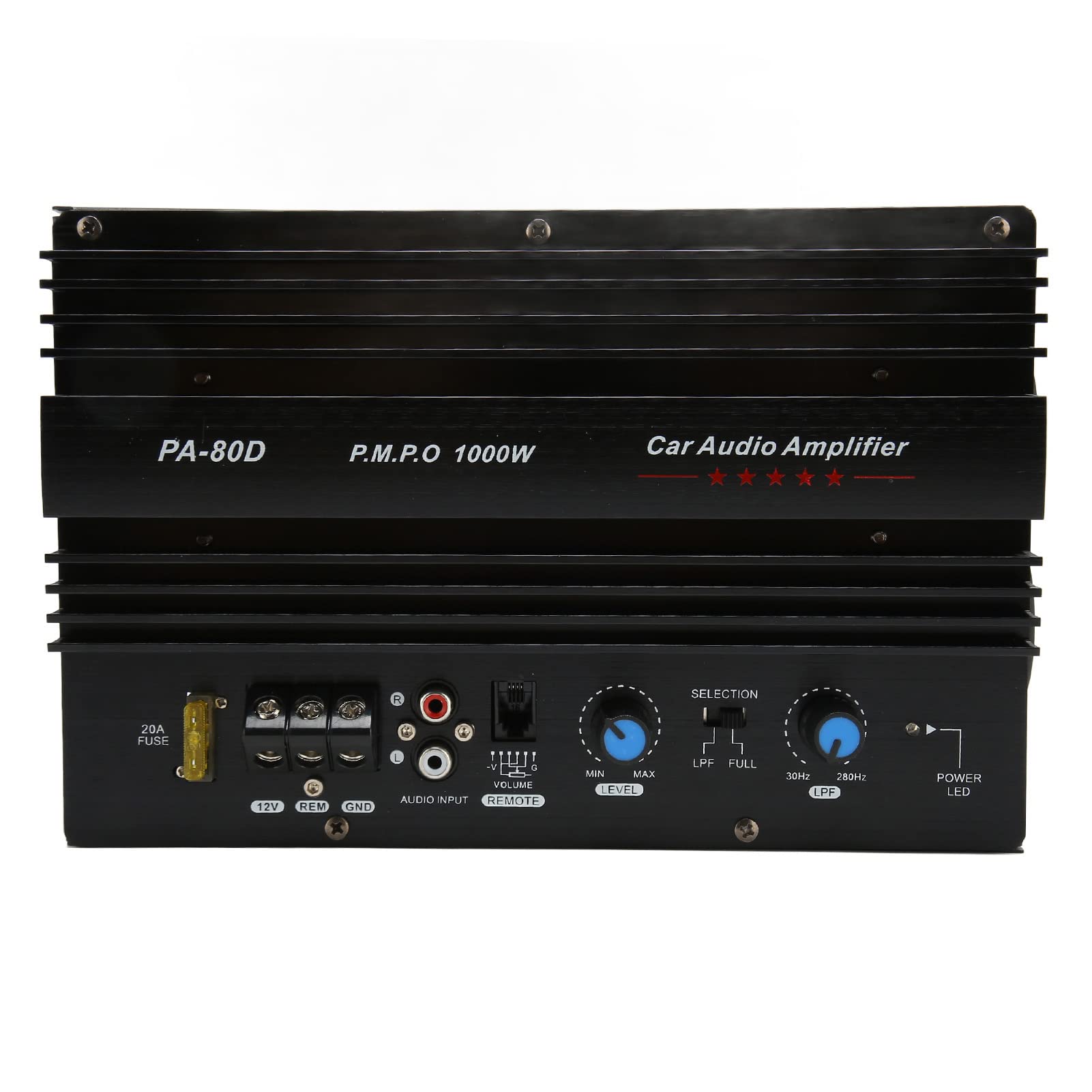 1000W High Power Mono Car Amplifier Board - Low Distortion, Multi-Protection Circuit, Premium Craftsmanship for Car Audio System | Perfect for Upgrading Vehicle Sound System & Car Entertainment