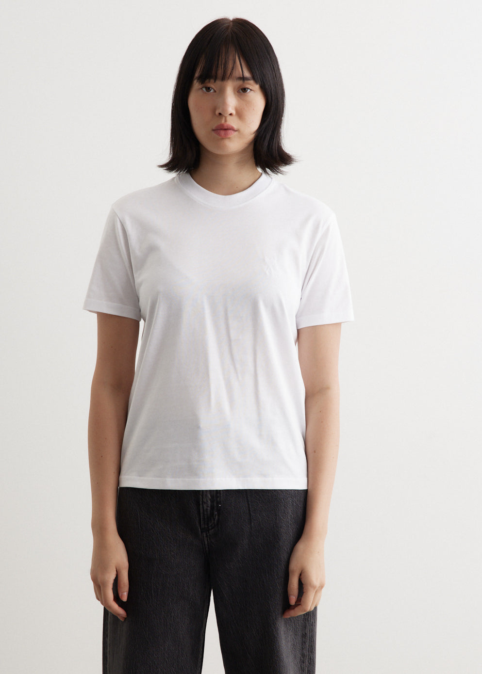 Premium 100% Cotton ADC White T-Shirt - Soft & Comfortable Unisex Tee for Casual Wear, Sports & Everyday Outfits