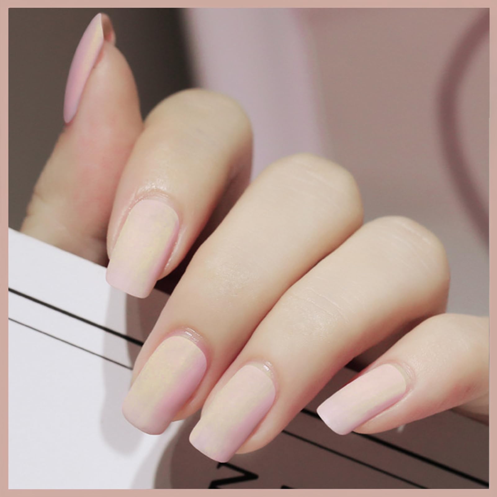 Instant Dry Nude Matte Nail Polish - Water-Based Non-Toxic Velvet Finish for Men & Women - Perfect for Home Manicures & Salon-Quality Nails