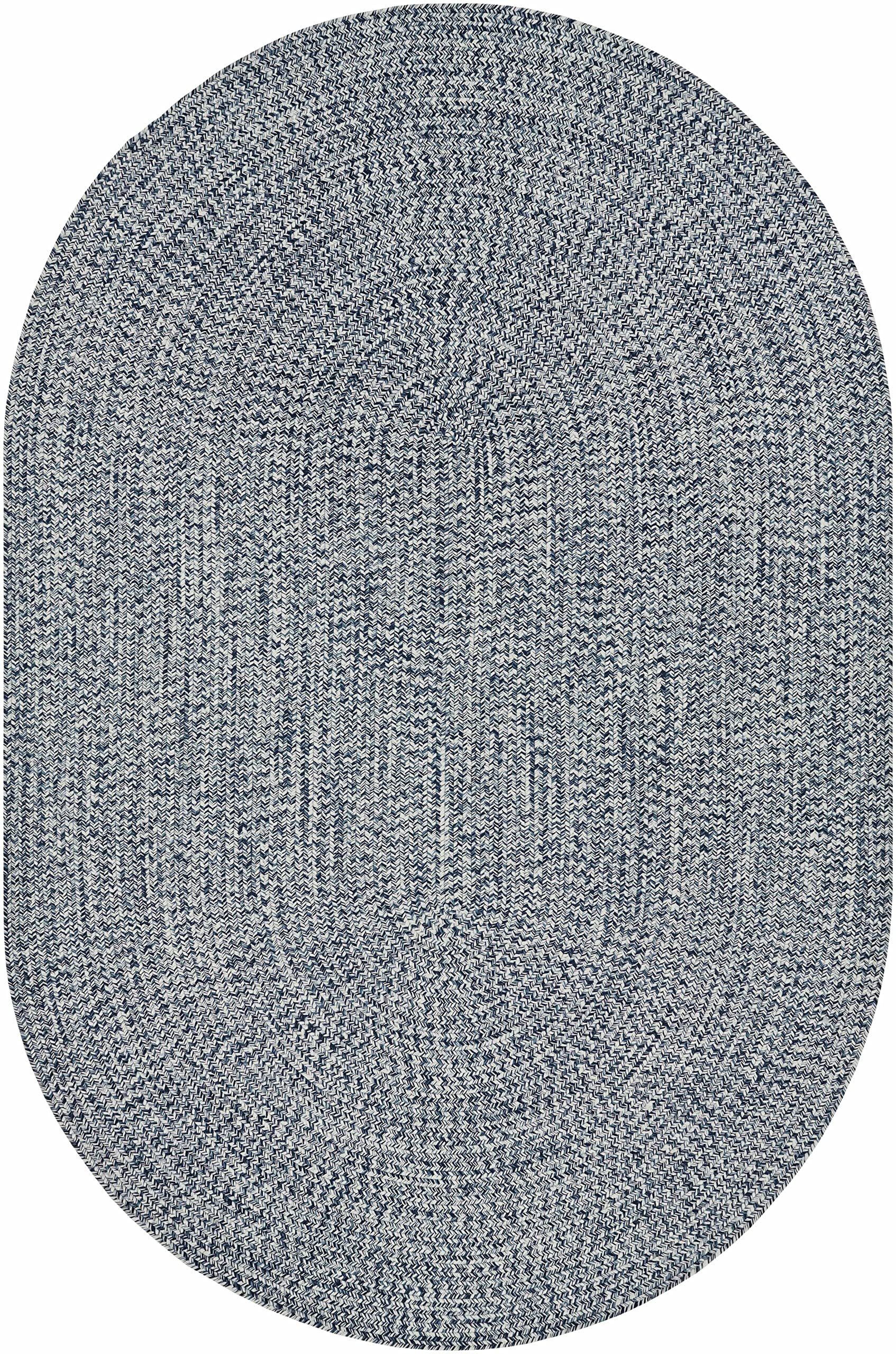 Hauteloom Carbrook Indoor Outdoor Area Rug - 2' x 3' - Soft Beige Gray Blue - Perfect for Living Room, Bedroom, Patio & Deck Decor