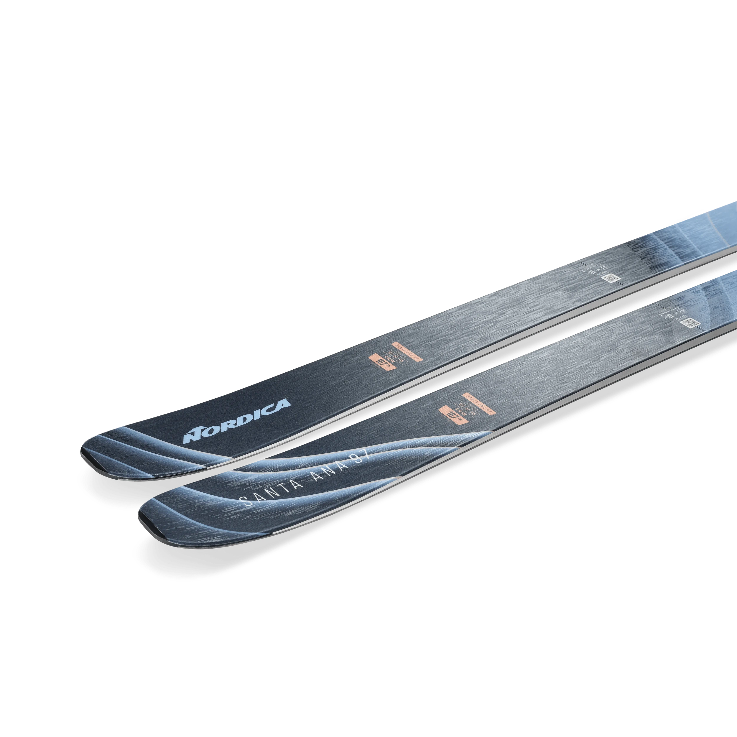 Nordica Santa Ana 97 Women's All-Mountain Skis 2025 - Perfect for Powder, Groomers & Freeride Skiing