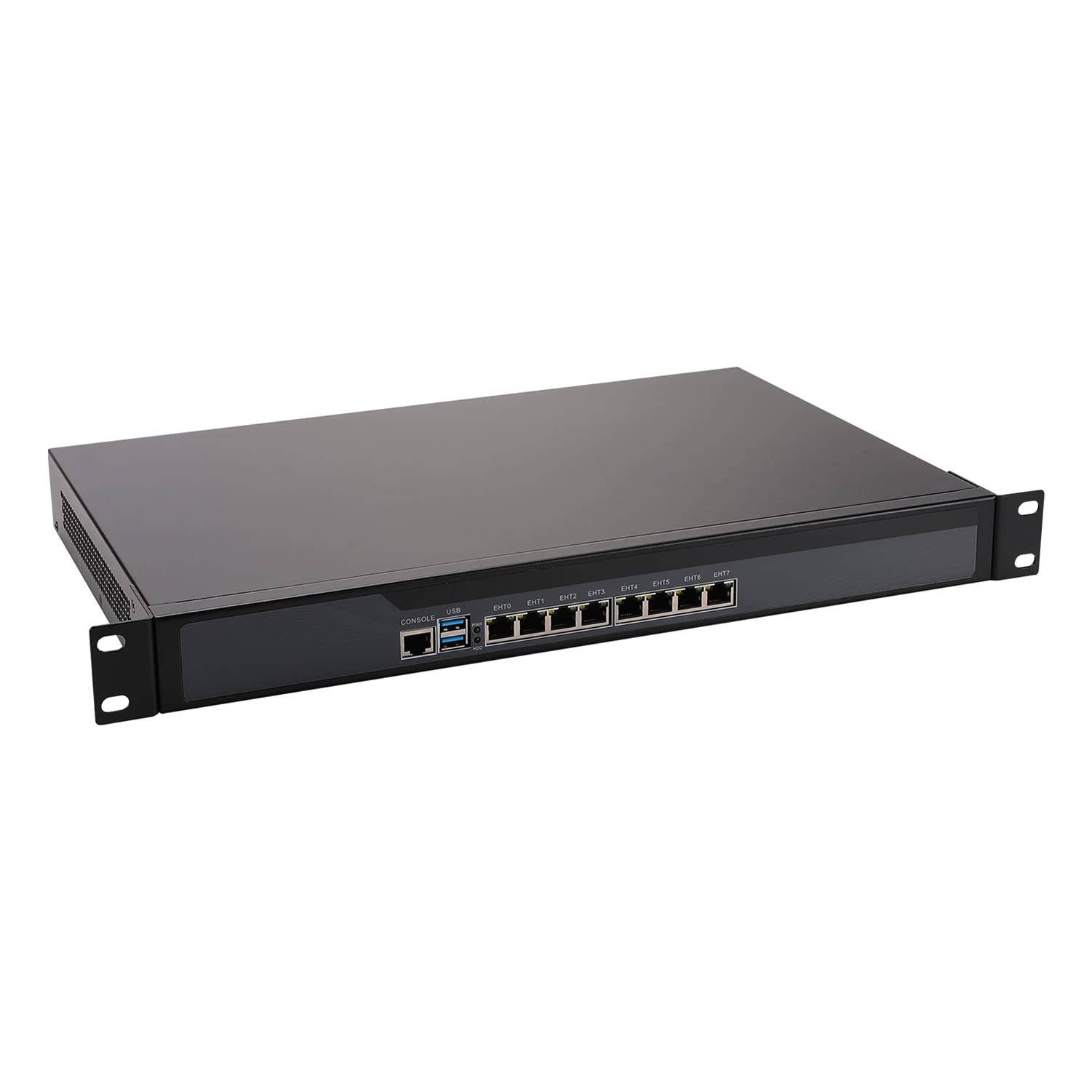 1U Rackmount Firewall & VPN Router PC with OPNsense, Intel i7 2620M/2640M, 8GB RAM, 128GB SSD, 8 Intel LAN Ports - Ideal for Small Business Network Security & Data Protection