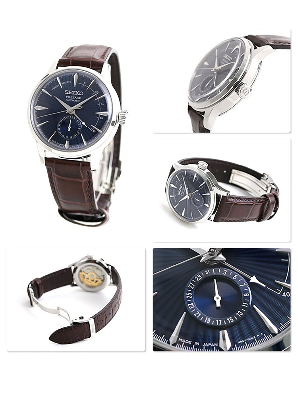 SEIKO PRESAGE Cocktail Time SARY151 Limited Edition Automatic Watch - Made in Japan, JDM (Japanese Domestic Market) - Perfect for Formal Events, Business Meetings & Luxury Gift Giving