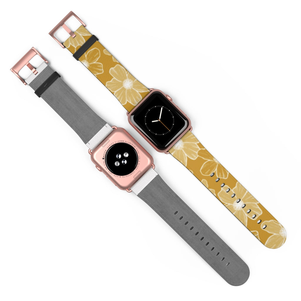 Premium Pua Kala Apple Watch Band - Soft Silicone Replacement Strap for Apple Watch Series 9/8/7/6/SE/5/4/3/2/1 - Stylish & Comfortable for Workouts, Running, Swimming & Everyday Wear