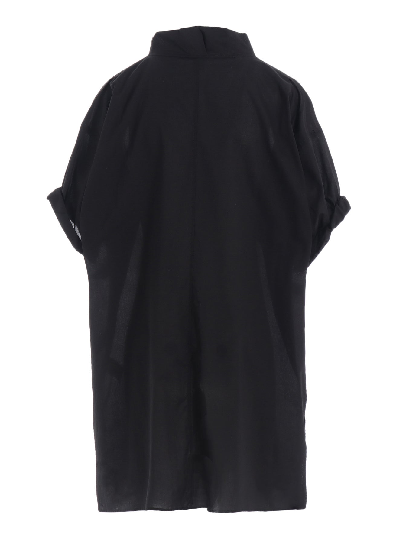 Soft Cotton Lawn Half Sleeve Blouse for Women - Breathable Rolled Up Casual Top for Summer Outfits & Office Wear