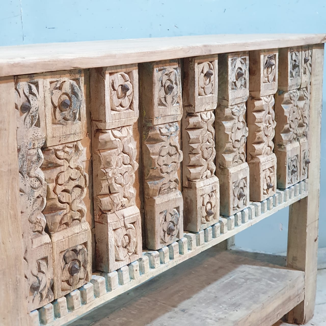 Handmade Solid Hardwood Console Table - 55