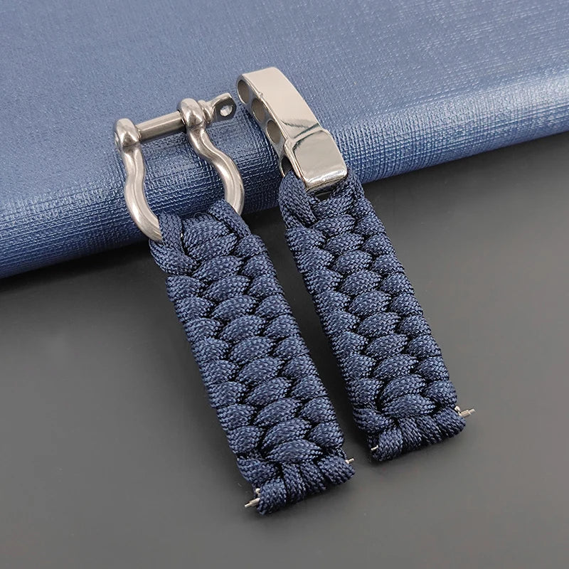 Survival Paracord Rope - 550lb Braided Nylon Bands for Camping, Hiking & Emergency Preparedness | Outdoor Gear & Tactical Accessories
