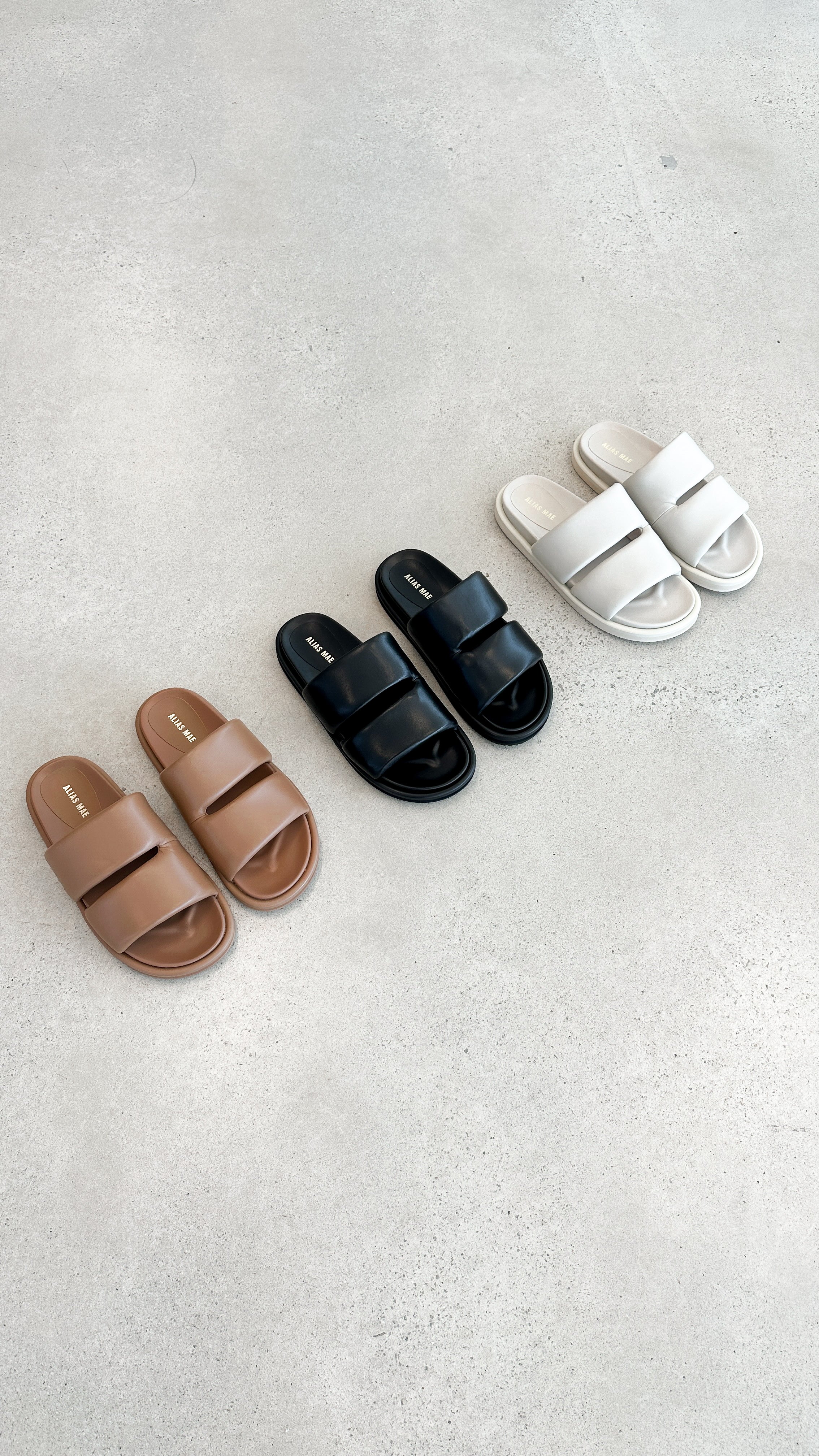 Alias Mae Dawn Slide Sandals - Genuine Bone Leather Comfort Slides for Women | Perfect for Beach, Pool, and Summer Casual Wear