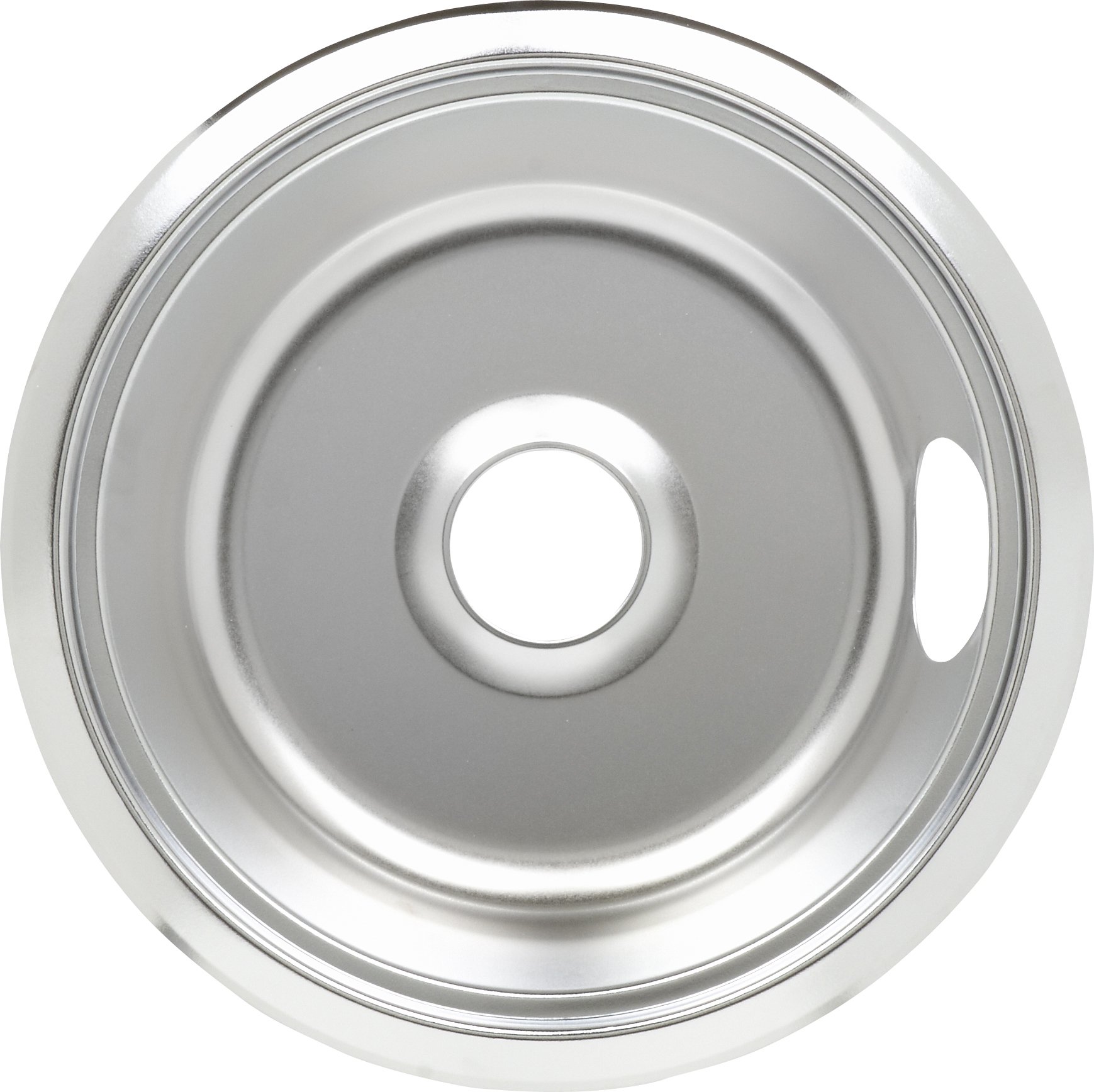 GE WB31X5011 8-Inch Electric Drip Pan Replacement Part for Stoves & Ranges - Perfect for Kitchen Appliance Repair & Maintenance