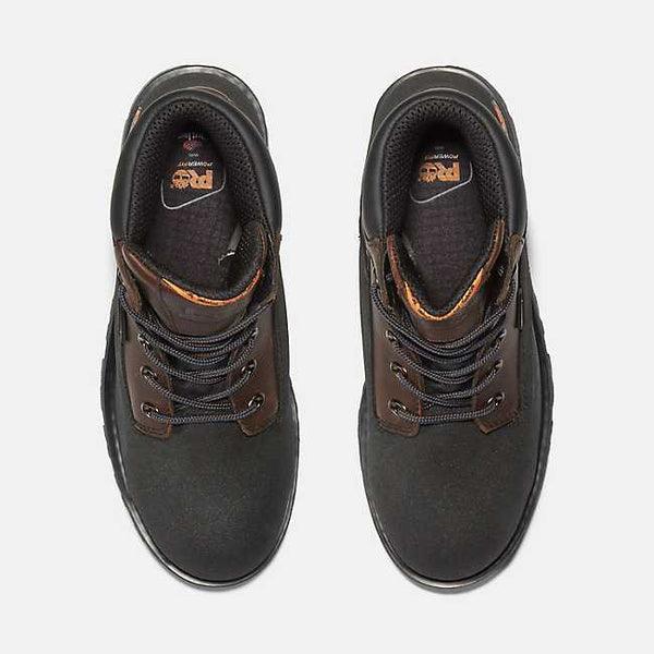Powerwelt 6 Steel Toe Work Boots for Men - Safety Shoes for Construction, Warehouse & Outdoor Work - ASTM F2413-18 Certified Protective Footwear