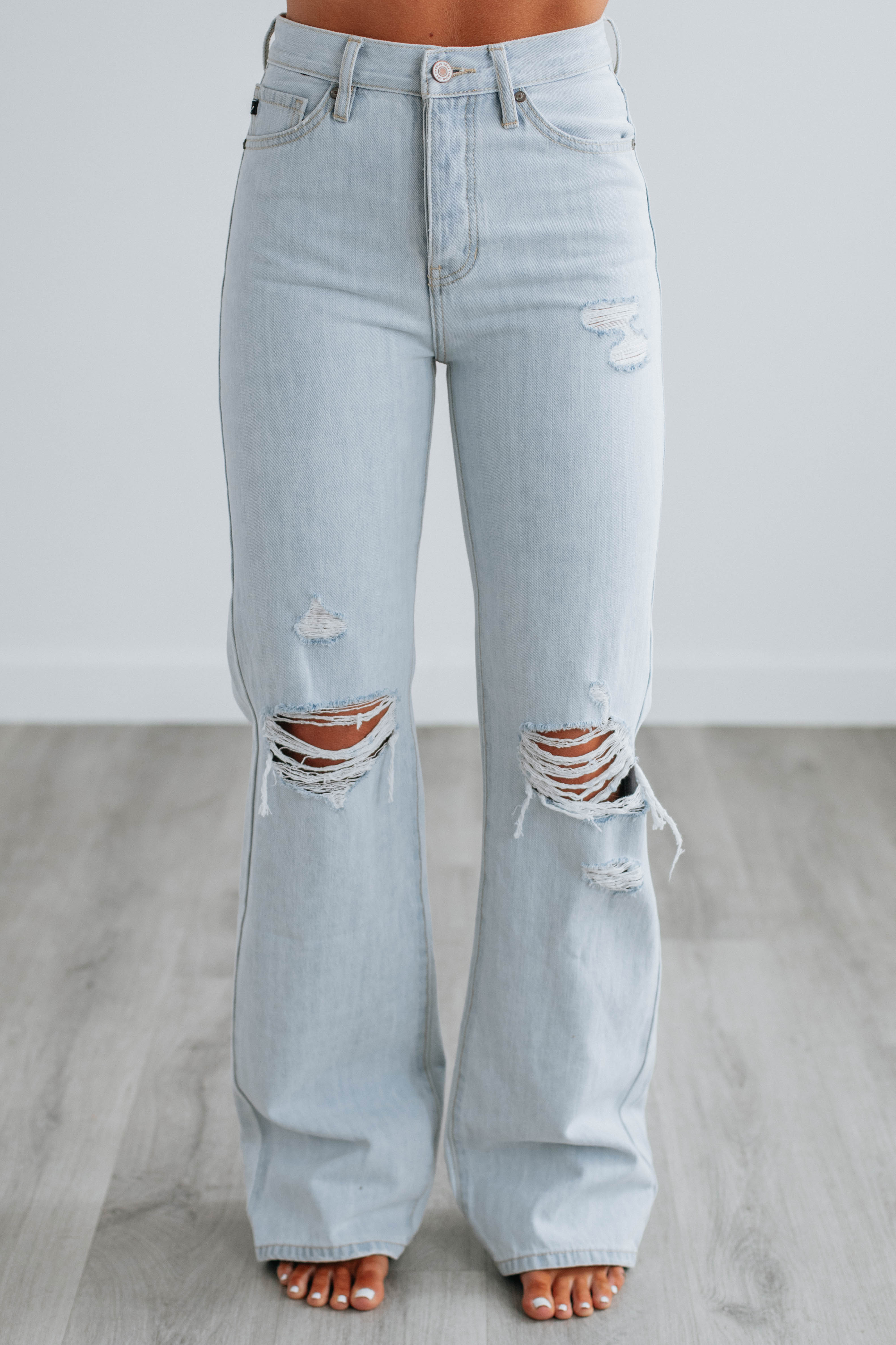 Arlo KanCan Jeans Women's High Waist Light Wash Skinny Jeans - Perfect for Casual Outfits, Date Nights & Everyday Wear