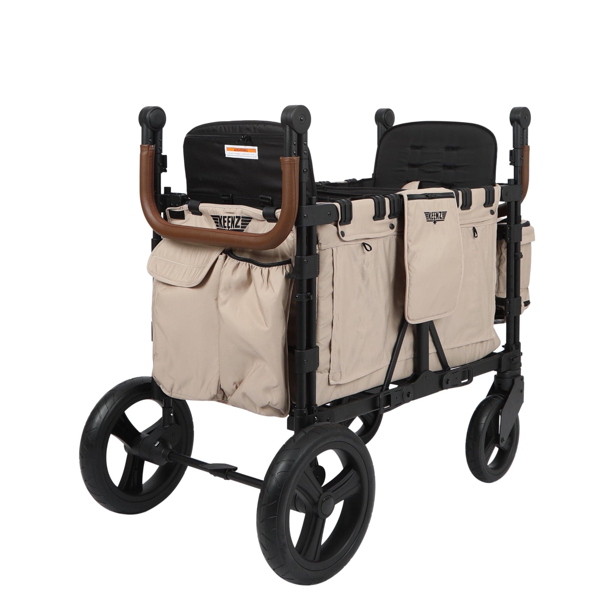 Keenz XC 2.0 2 Passenger Stroller Wagon - Lightweight Foldable All-Terrain Wagon for Kids & Toddlers - Perfect for Beach, Park, Camping & Outdoor Adventures