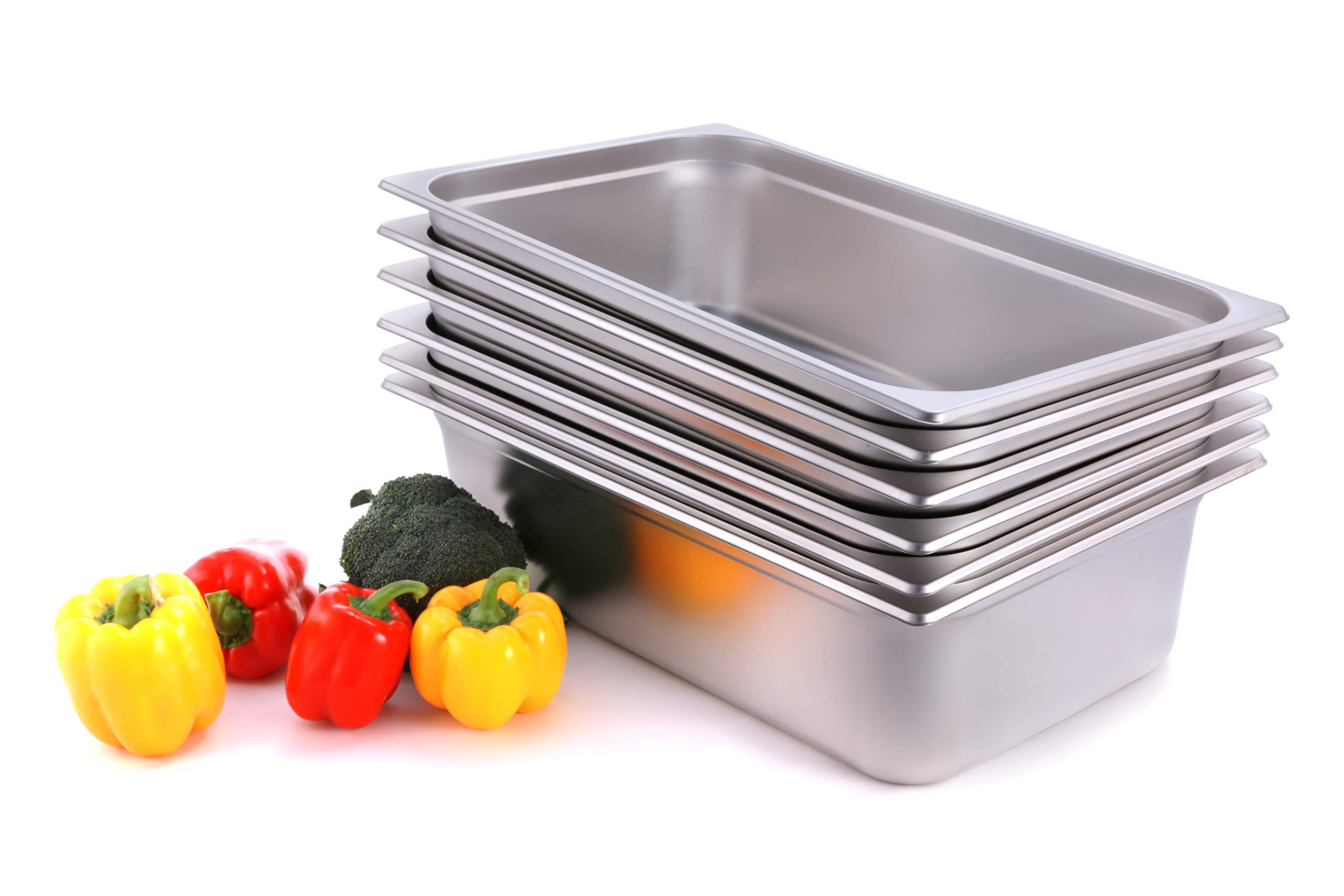 CMI Full Size Stainless Steel Food Pans - 2.5