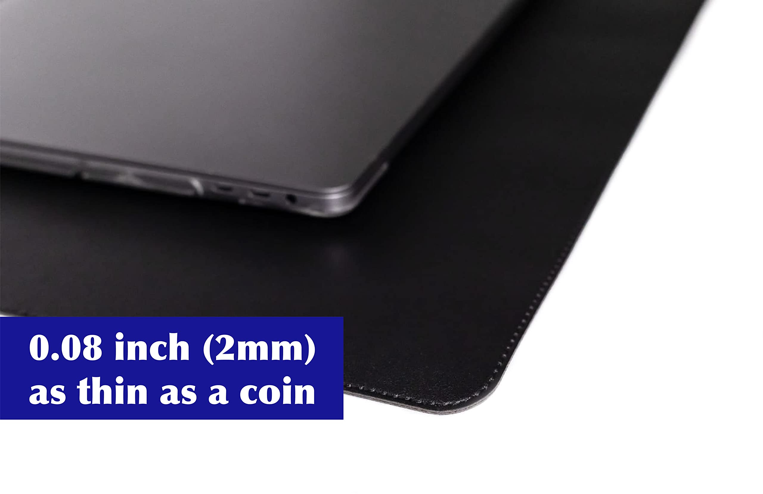 Premium Leather Desk Mat - Large 31.5
