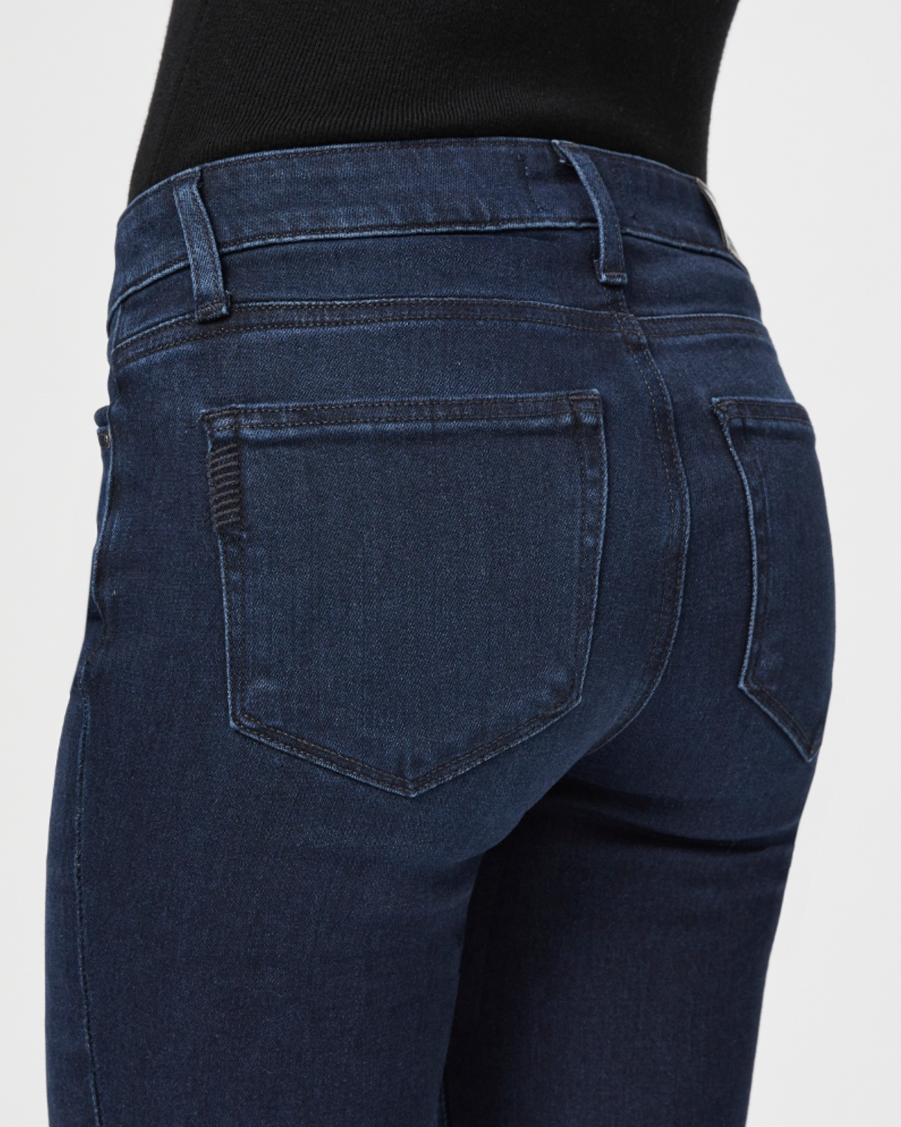 SKYLINE MID RISE STRAIGHT JEANS - Women's High Waisted Denim Pants for Casual & Office Wear | Comfortable Slim Fit Stretch Jeans for Everyday Style