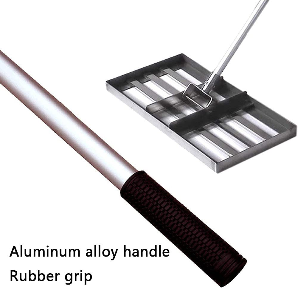 Premium Lawn Leveler & Grass Leveling Rake for Golf Courses, Gardens & Yards - Heavy Duty Ground Leveling Tool with Sand Spreader - Perfect for Golf Course Maintenance, Lawn Care & Landscape Finishing