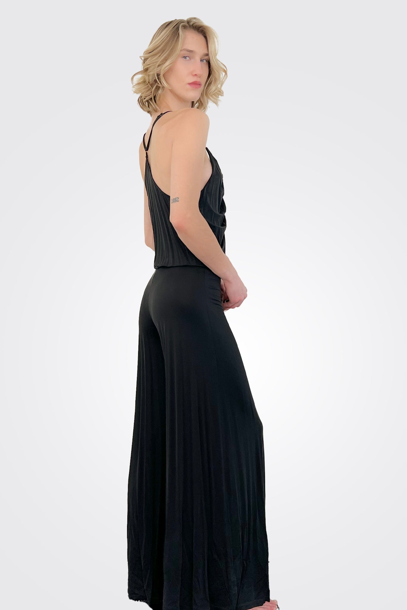 Biya Women's Black Jumpsuit - Stylish One Piece Romper for Casual Wear, Night Out & Party | Comfortable & Trendy Outfit for Any Occasion