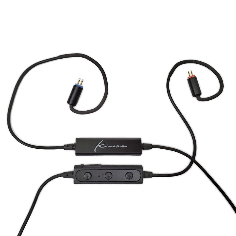 Kinera Bluetooth 5.0 Neckband Headphone Cable for In-Ear Monitors - Wireless Audio Upgrade for Gym, Running & Commuting | CDB002