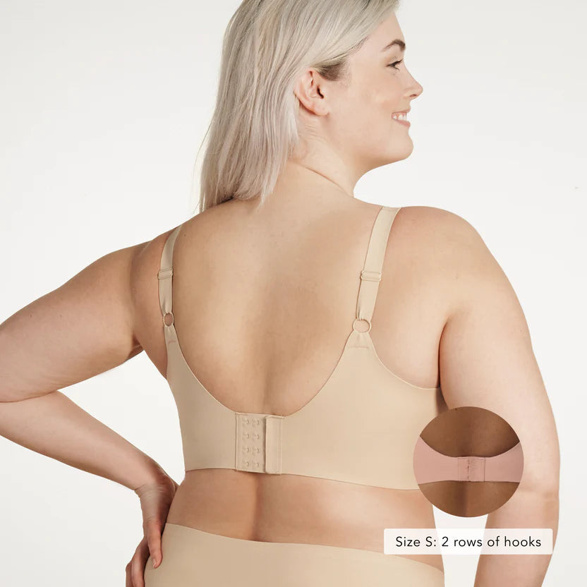 Evelyn & Bobbie Beyond Wireless Bra - Comfortable Seamless Support for Everyday Wear, Yoga & Lounge