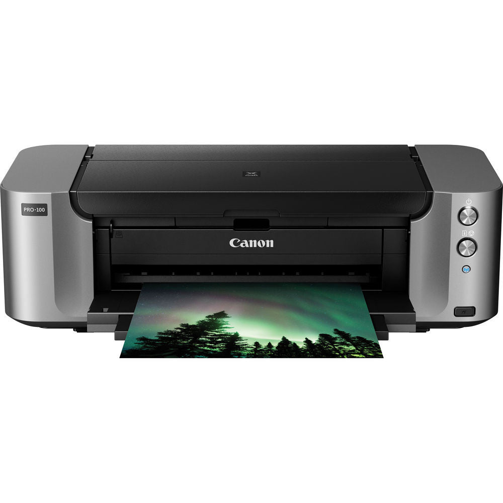 Canon Pixma PRO 100 Wireless Professional Inkjet Printer - High-Quality Photo Printing for Home & Office Use | Ideal for Photographers, Artists & Small Businesses