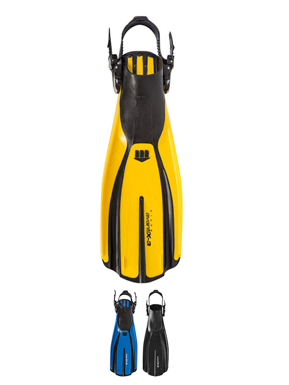 Mares Plana Avanti X3 Scuba Diving Fins - Lightweight & Efficient Swim Fins for Snorkeling, Spearfishing & Ocean Adventures