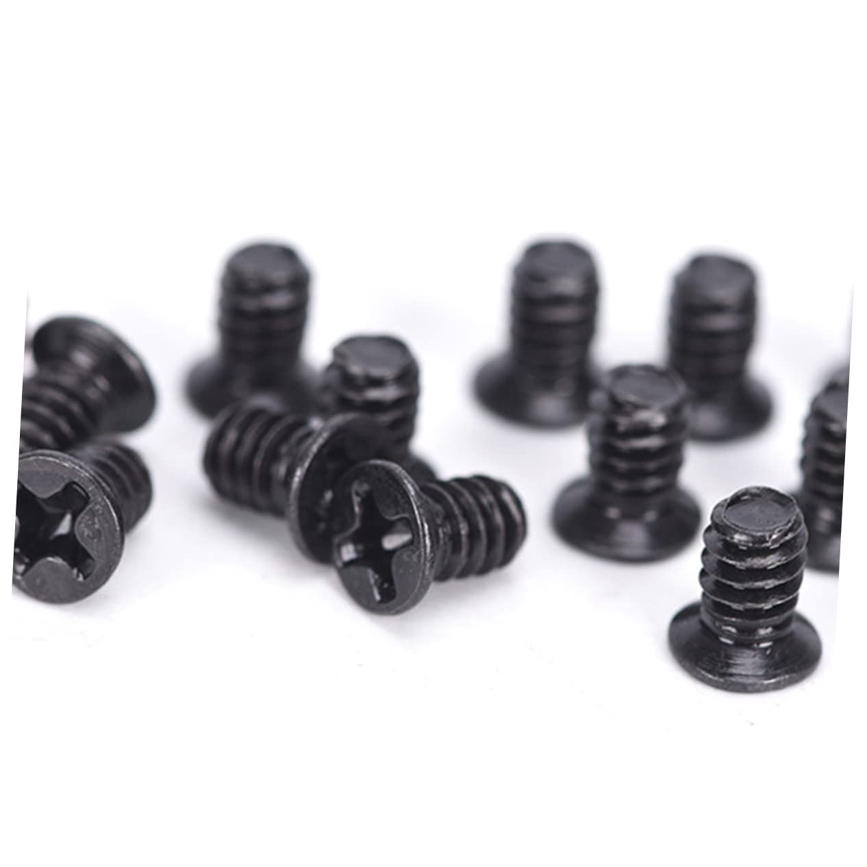 300 PCS Black Nickel Flat Head HDD Screws for 3.5-inch Hard Drives - Computer Case Chassis Accessories & PC Building Supplies (Perfect for DIY Computer Assembly, Hard Drive Installation, and PC Upgrades)
