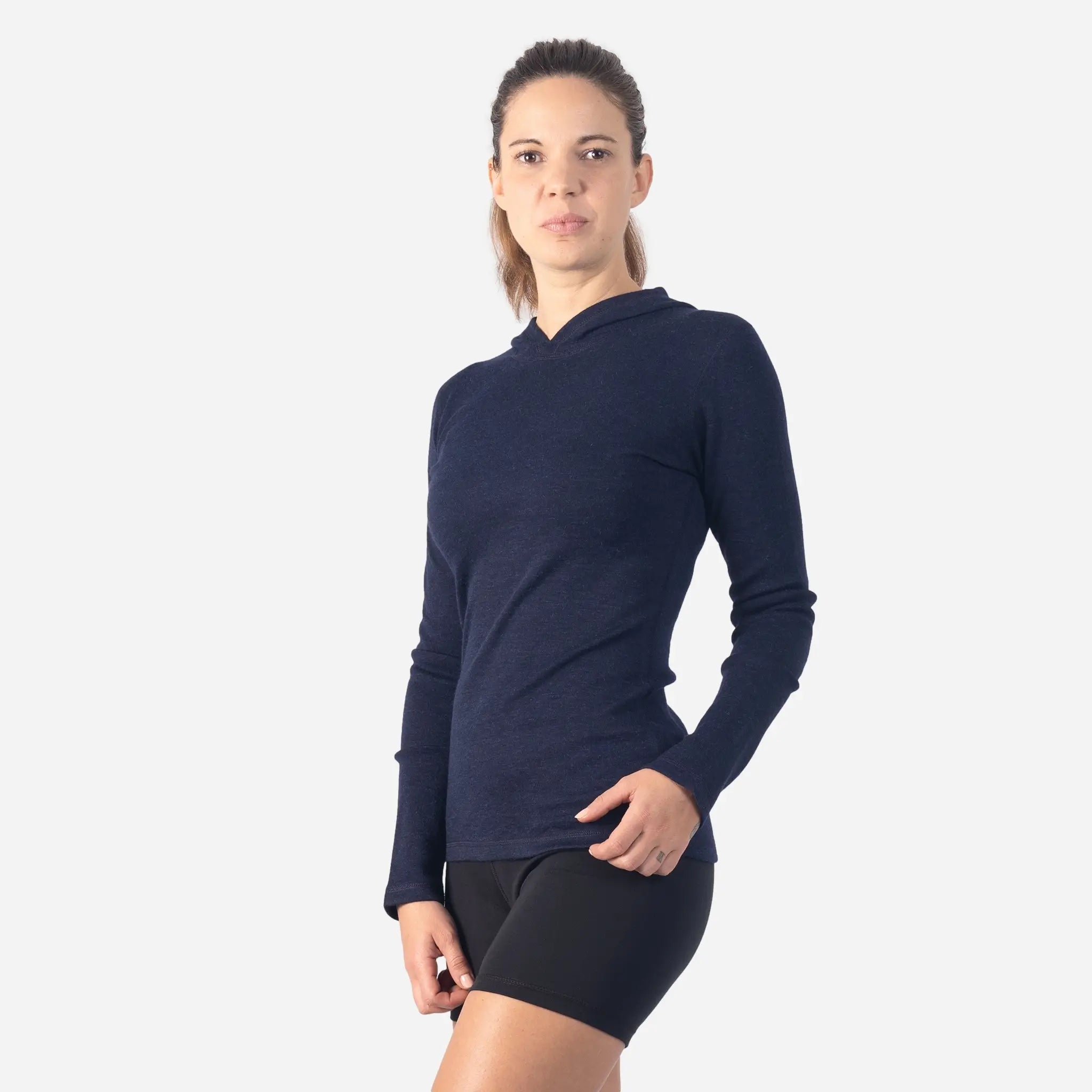Women's Alpaca Wool Pullover Hoodie - Soft & Lightweight 300 GSM Winter Sweater for Women | Cozy Outdoor & Casual Wear