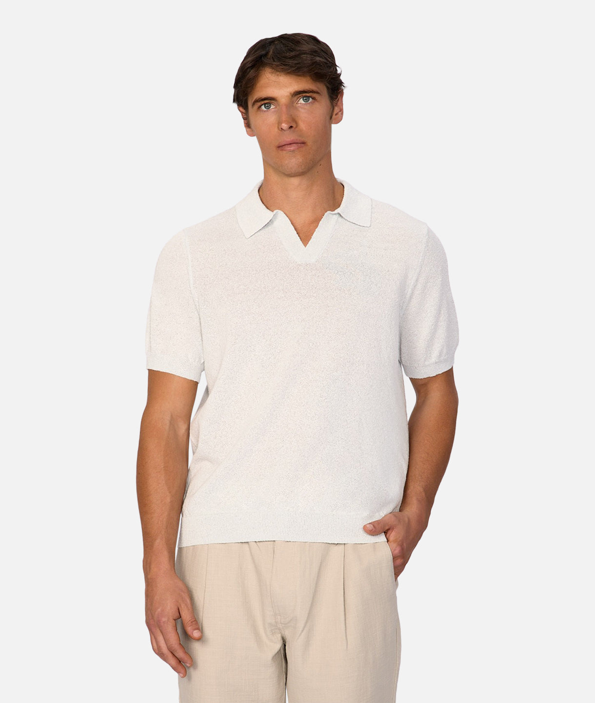 The Salvador Polo Shirt - Premium Silver Blue Men's Casual Shirt for Summer & Travel | Breathable & Stylish Cotton Blend Top for Golf, Office & Outdoor Activities