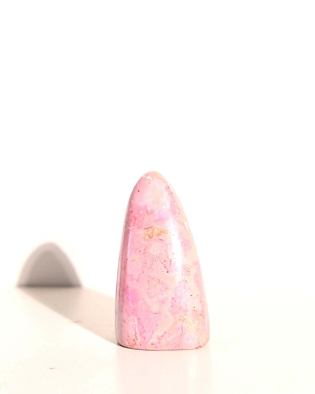 3 Inch Peruvian Rhodonite Crystal - Natural Healing Stone for Meditation, Reiki & Energy Balancing - Perfect for Home Decor, Jewelry Making & Spiritual Practices