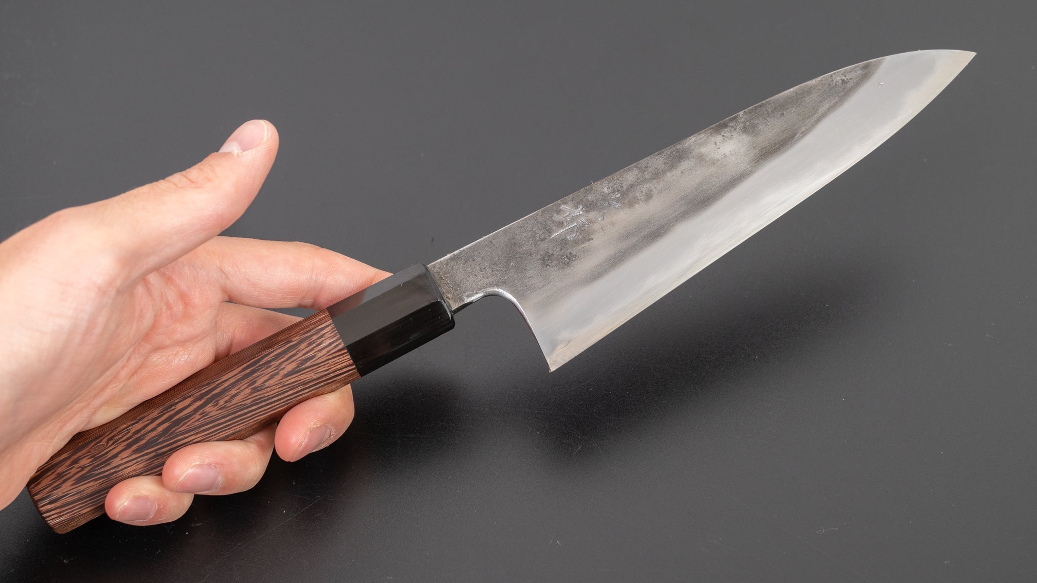 Jiro Tsuchime Wa Petty Knife 150mm - Premium Japanese Kitchen Knife with Taihei Tagayasan Handle (#094) - Perfect for Slicing, Dicing, and Precision Cutting in Professional & Home Kitchens