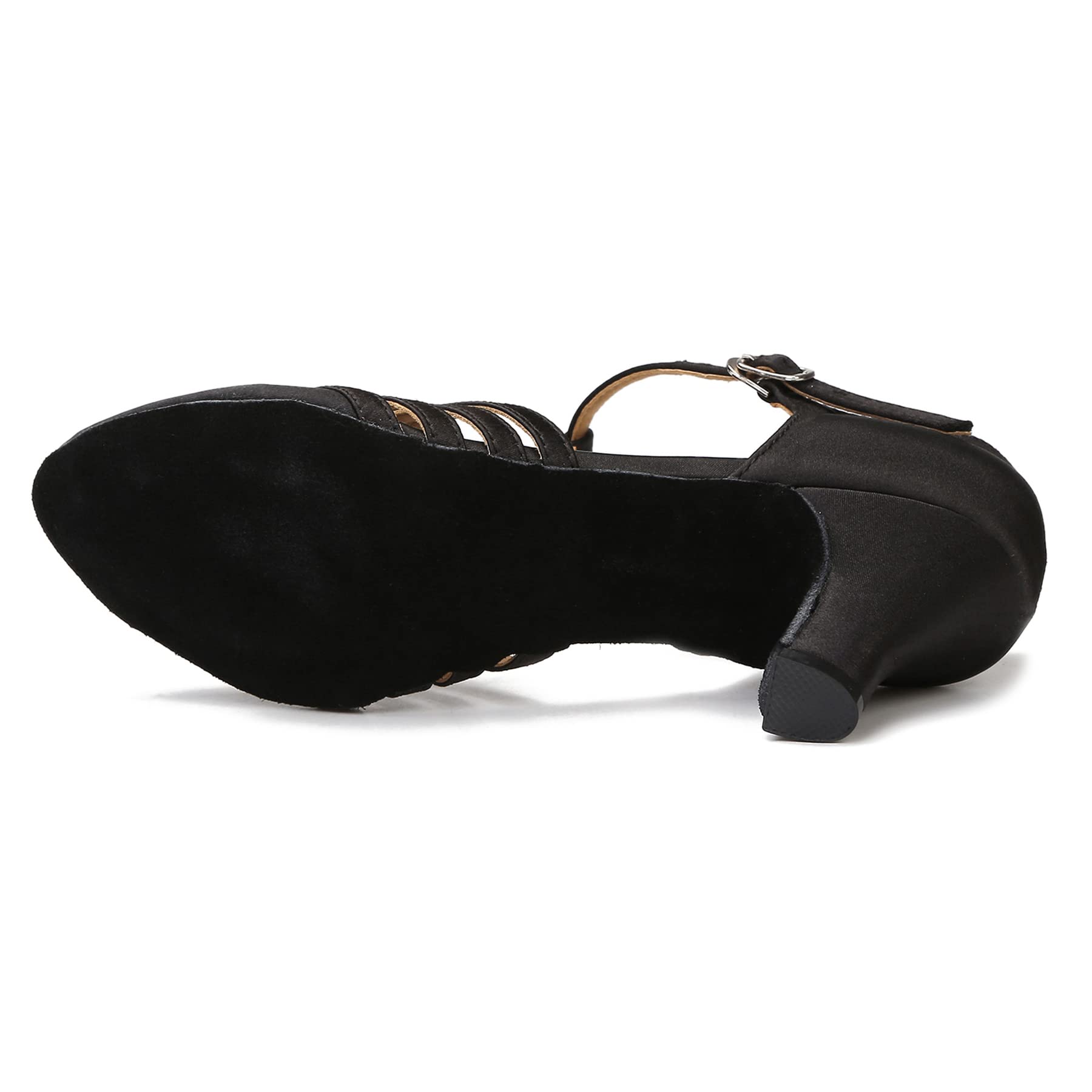 Best Women's Ballroom Dance Shoes - Closed Toe Latin Salsa Dance Shoes ZB12 for Professional & Social Dancing - Perfect for Weddings, Performances & Dance Classes