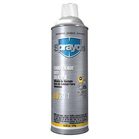 Food Grade Dry Silicone Lubricant Spray - 12 Pack (LU211) | Safe for Kitchen Equipment, Baking Tools & Food Processing Machinery
